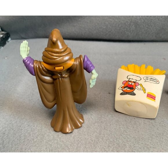 Vintage 1998 Hasbro Mr Potato Head Gadget Burger King Toys Set of 3 - Picture 2 of 7